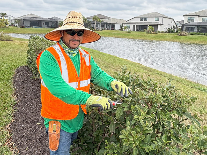 Rene Herrera at work