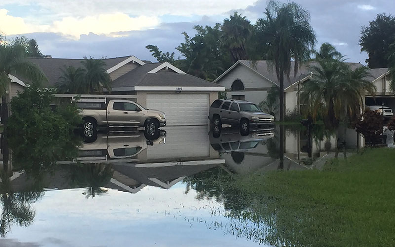 Manatee County flooding photo